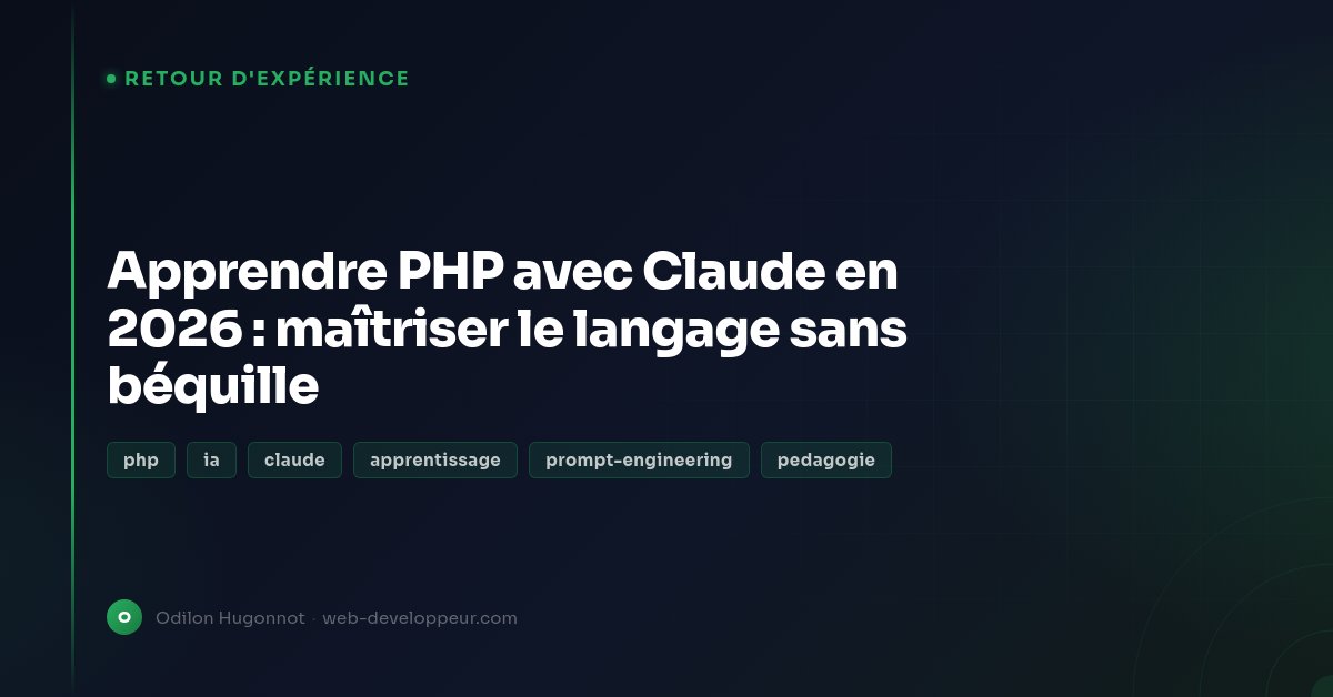 Learn PHP With Claude 2026: Master It Without AI Dependency