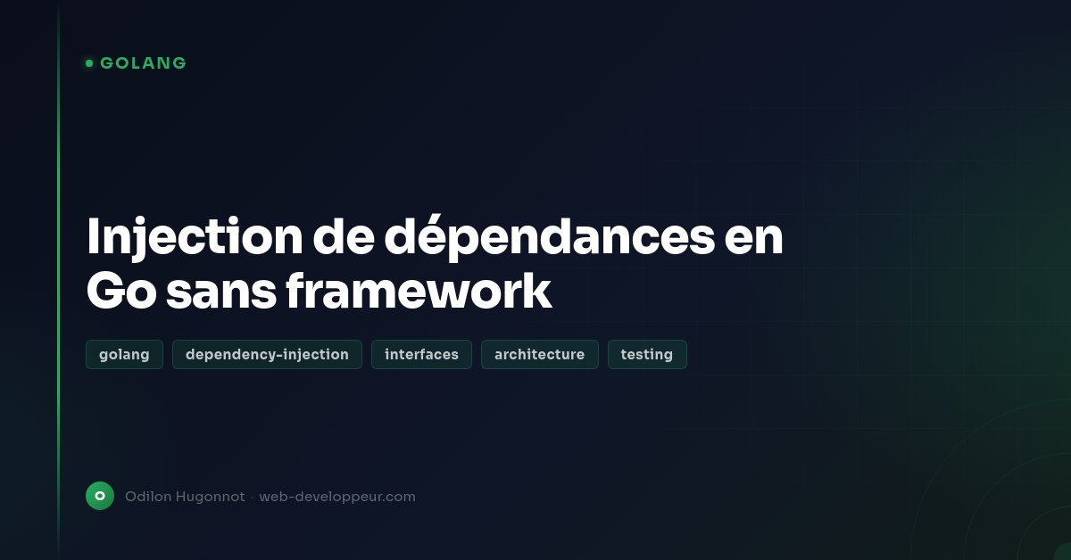 Dependency Injection in Go Without a Framework