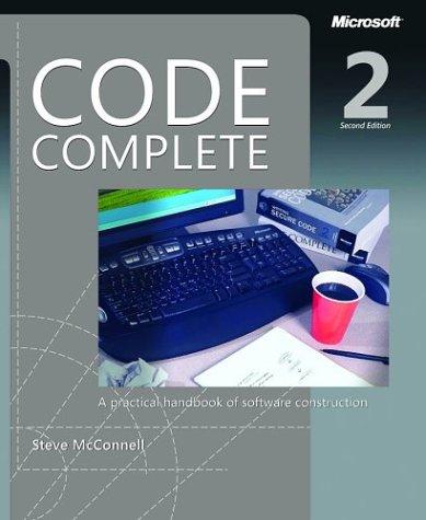 Couverture de Code Complete: A Practical Handbook of Software Construction