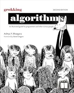 Grokking Algorithms book cover, Aditya Bhargava