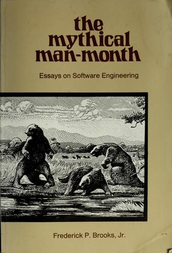 Cover of The Mythical Man-Month: Essays on Software Engineering